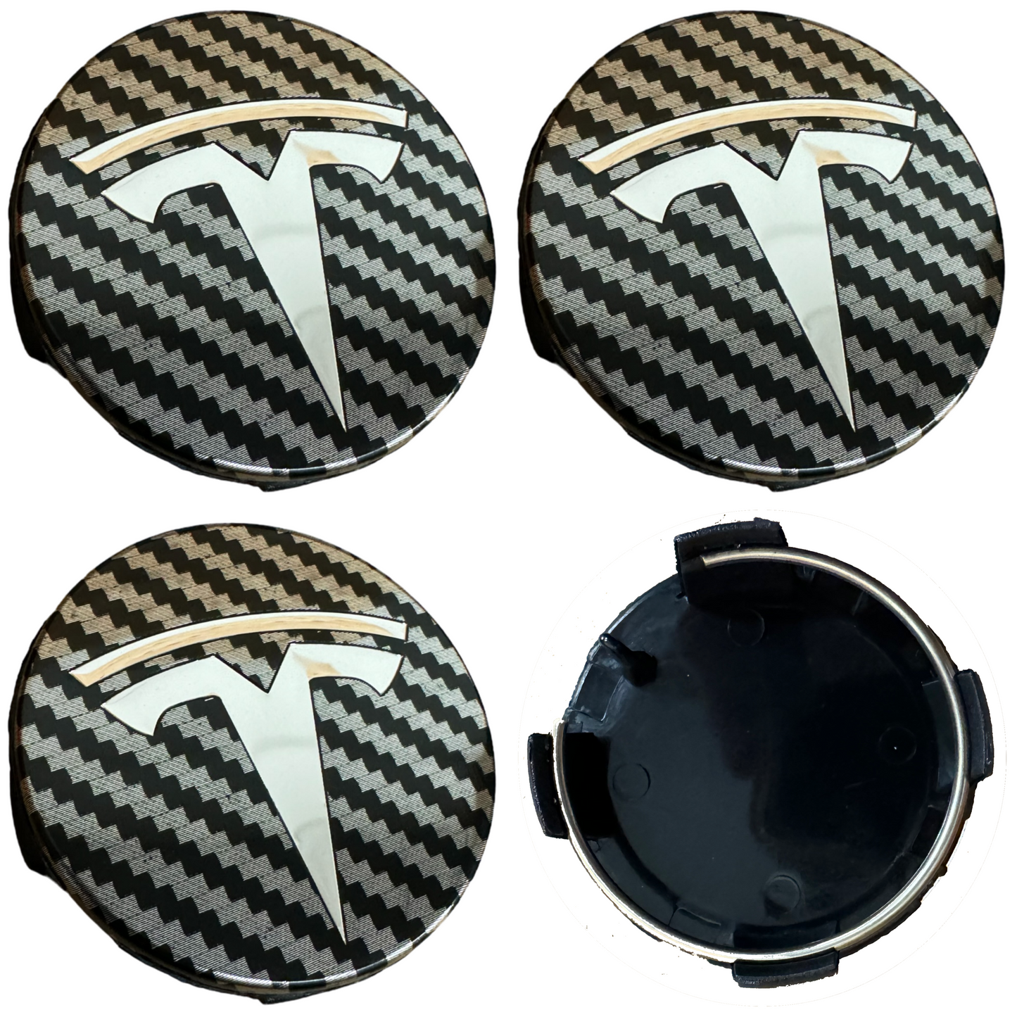 Carbon Fiber Center Cap for Tesla Model 3 Model Y Rim